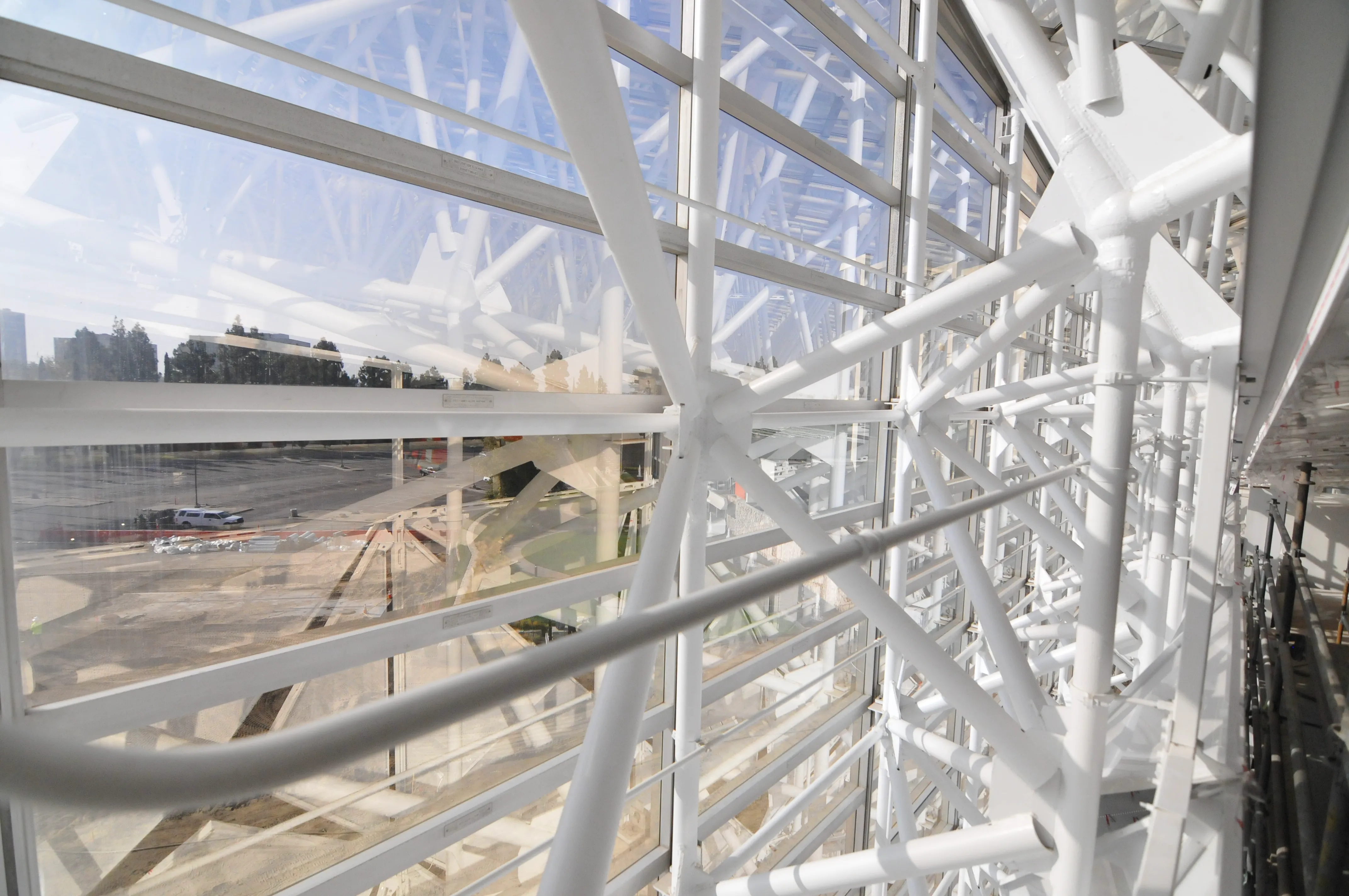 Christ Cathedral space frame detail